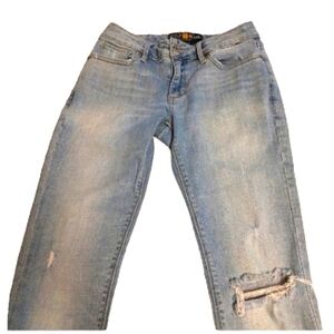 Lucky BRAND SASHA SUPER SKINNY LEG ANKLE BLUE WOMEN'S SZ 0/25